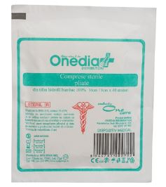 Comprese sterile pliate 10cm/8cm*48 str One Care- Onedia [1]