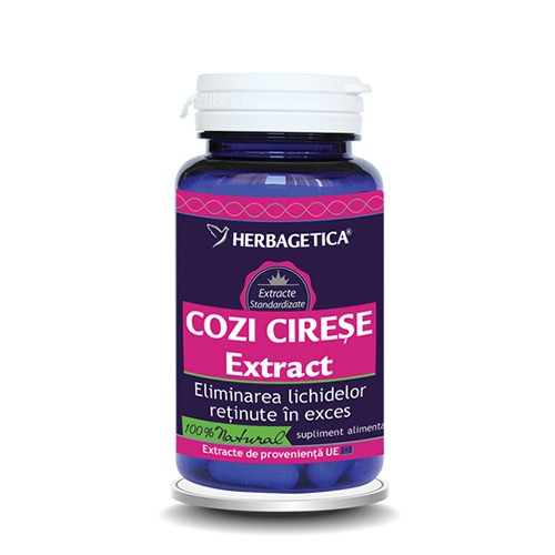Cozi de cirese extract 30cps - Herbagetica [1]
