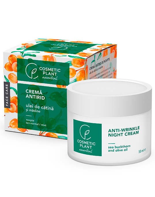 Crema antirid noapte+cat+masli 50ml - Cosmeticplant [1]