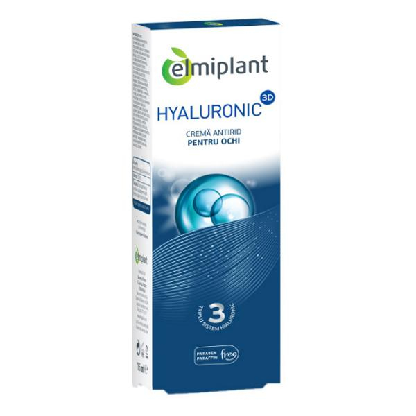 Hyaluronic crema antirid ochi 15ml - Elmiplant [1]