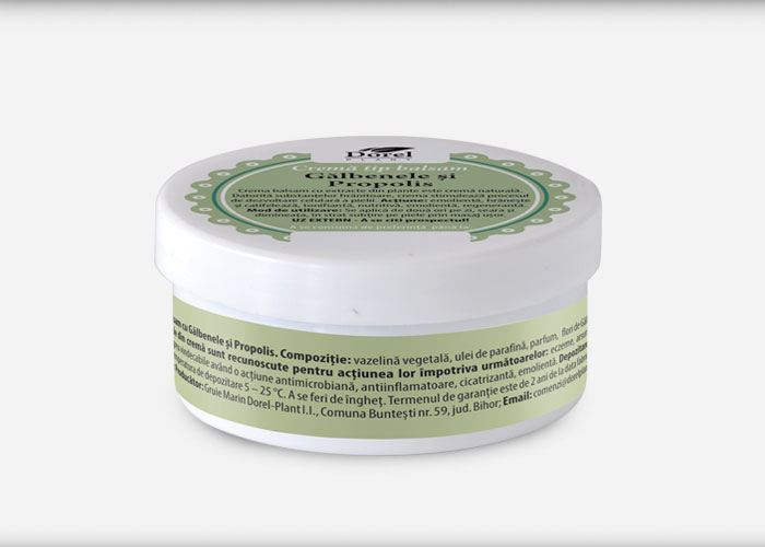 Crema-balsam galbenele&propolis 50gr/65ml - Dorel Plant [1]
