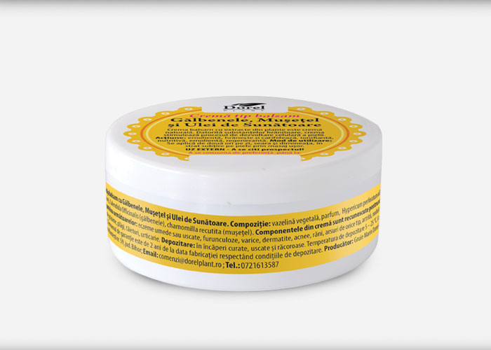 Crema-balsam galb.,muset.&ul.sunat. 100gr/90ml - Dorel Plant [1]