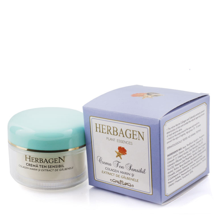 Crema cu colagen+galbenele 100ml - Herbagen [1]