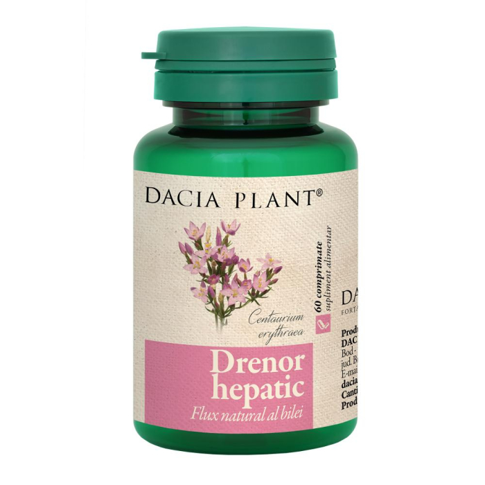 Drenor hepatic 60cpr - Dacia Plant [1]