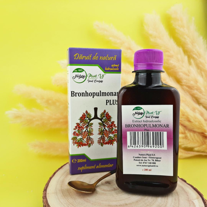 Extract bronhopulmonar plus 500ml - Natura Plant Poieni [1]
