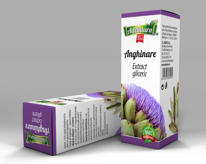 Extract gliceric anghinare 50ml - Adserv [1]