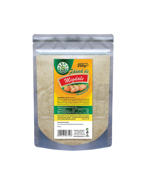 Faina de migdale, 250gr - Herbavit [1]