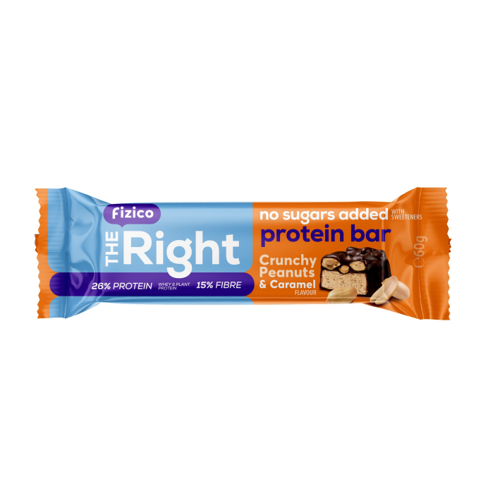 Fizico baton proteic arahide&caramel 60gr - Sly Nutritia [1]