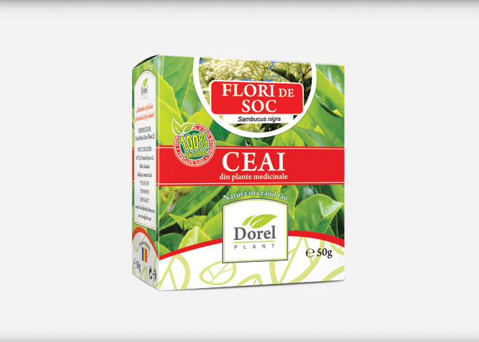Ceai de flori de soc 50gr - Dorel Plant [1]