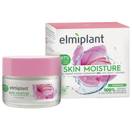 Skin moisture gel-crema hidrat.24h tus 50ml - Elmiplant [1]