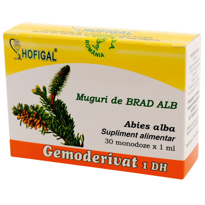 Gemoderivat muguri brad alb 1ml*30mdz - Hofigal [1]