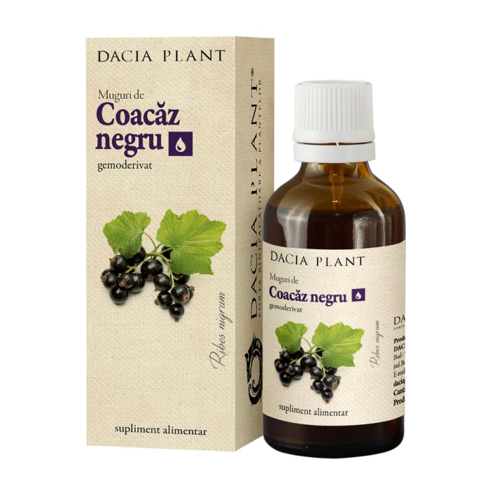 Gemoderivat muguri coacaz negru 50ml - Dacia Plant [1]