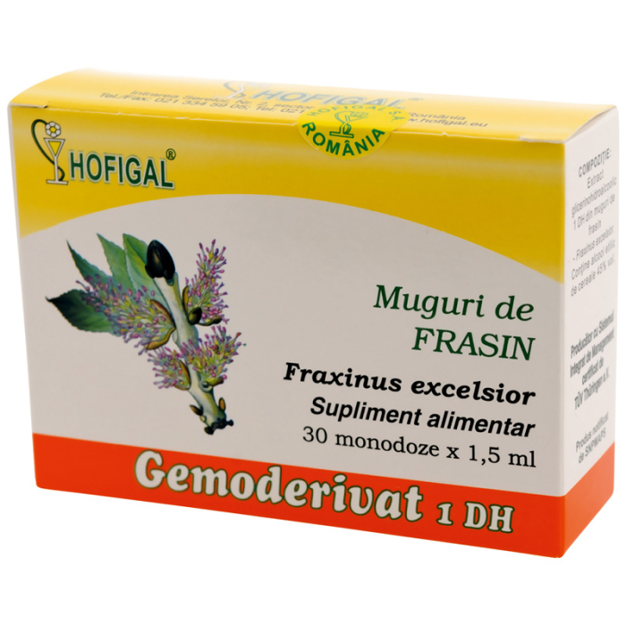 Gemoderivat muguri frasin 1,5ml*30mdz - Hofigal [1]