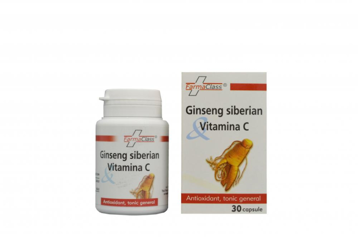Ginseng siberian+vit. c 30cps - Farma Class [1]