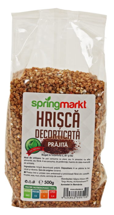 Hrisca prajita decorticata 500gr - Springmarkt [1]
