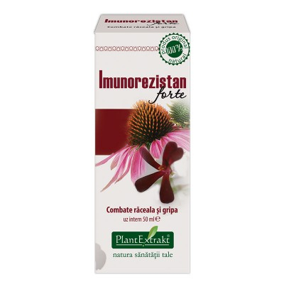 Imunorezistan raceala si gripa forte 50ml - Plantextrakt [1]