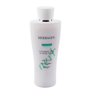 Lapte demachiant si tonic fata 200ml - Herbagen [1]