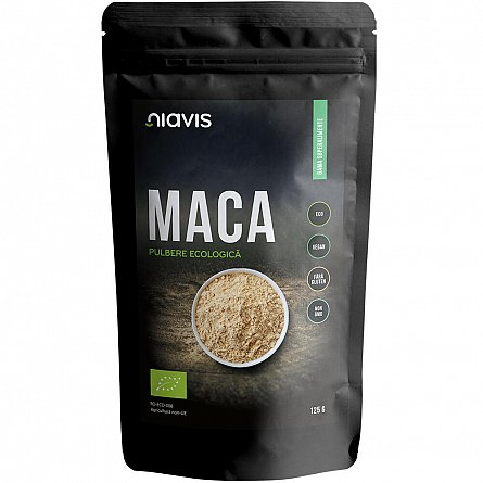 Maca pulbere ecologica (bio) 125gr - Niavis [1]