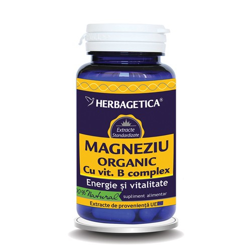 Magneziu organic  60cps - Herbagetica [1]