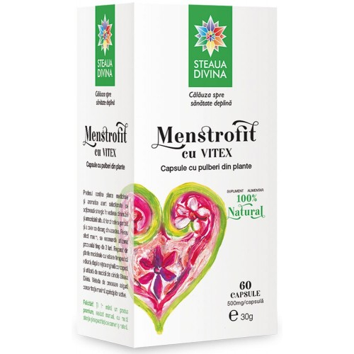 Menstrofit cu vitex 60cps - Santo Raphael [1]