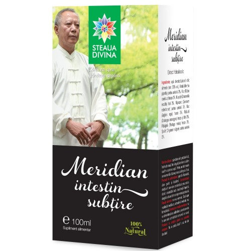 Meridian intestin subtire tinctura 100ml - Santo Raphael [1]