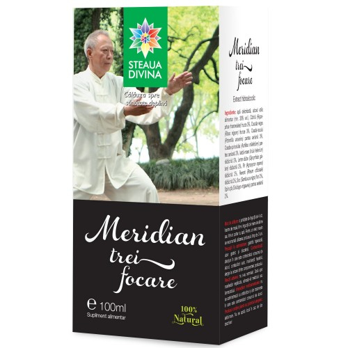 Meridian trei focare tinctura 100ml - Santo Raphael [1]