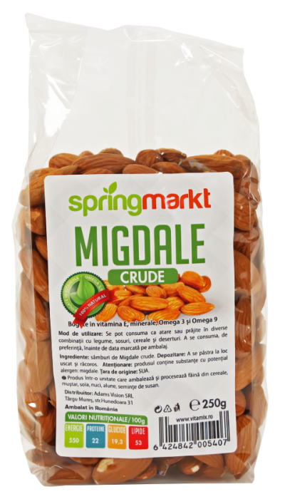 Migdale crude 250gr - Springmarkt [1]