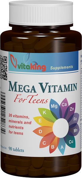 Multivitamine pentru adolescenti 90cpr - Vitaking [1]