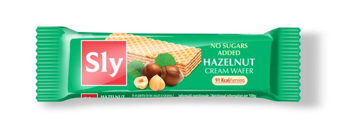 Napolitane cu alune fara zahar 20gr - Sly Nutritia [1]