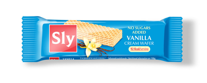 Napolitane cu vanilie fara zahar 20gr - Sly Nutritia [1]