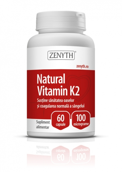 Natural vitamin k2 60cps - Zenyth Pharmaceuticals [1]