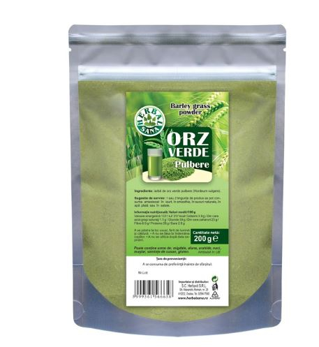 Orz verde pulbere 200gr - Herbavit [1]