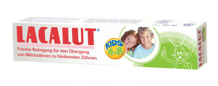 Lacalut kids pasta dinti 4-8 ani 50ml - Lacalut [1]