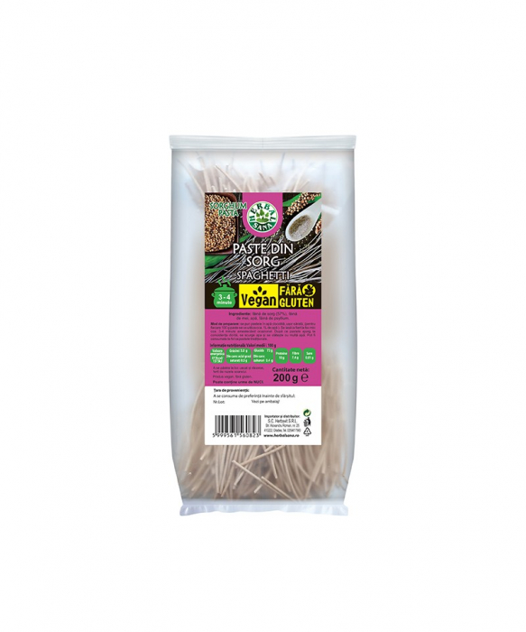 Paste spaghete sorg, 200g - Herbavit [1]