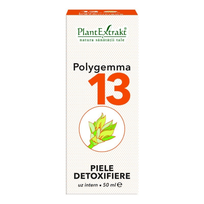 Polygemma 13 piele detoxifiere 50ml - Plantextrakt [1]