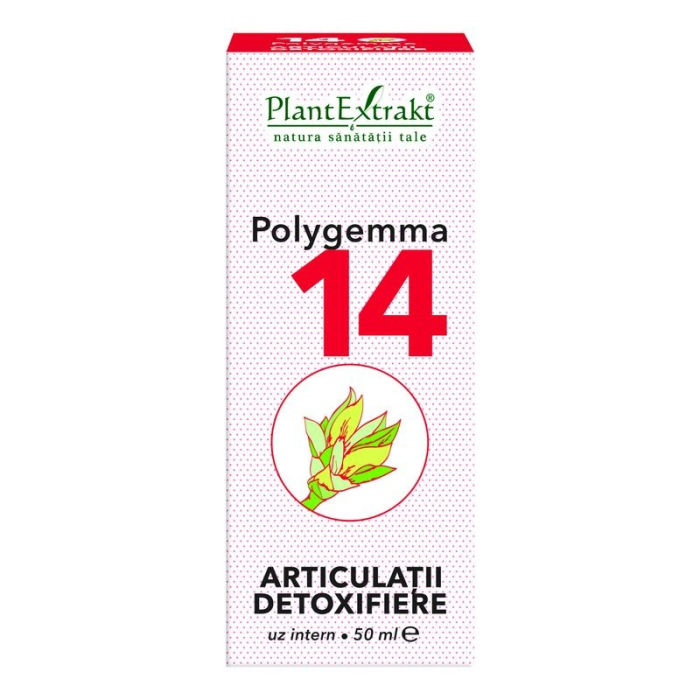 Polygemma 14 articulatii detoxifiere 50ml - Plantextrakt [1]