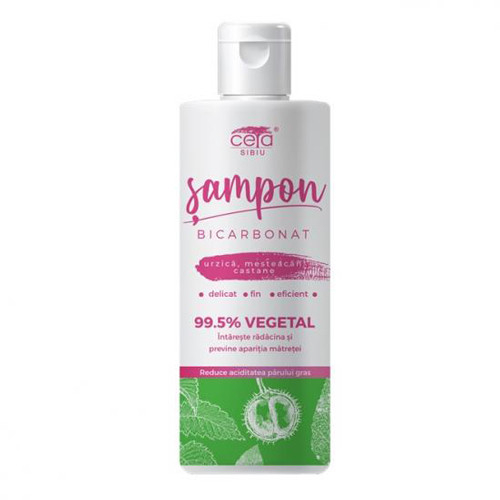 Sampon 99.5% vegetal cu bicarbonat 200ml - Ceta [1]