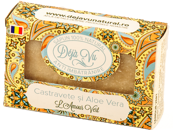 Sapun natural aloe vera&castravete 90gr - Deja Vu [1]