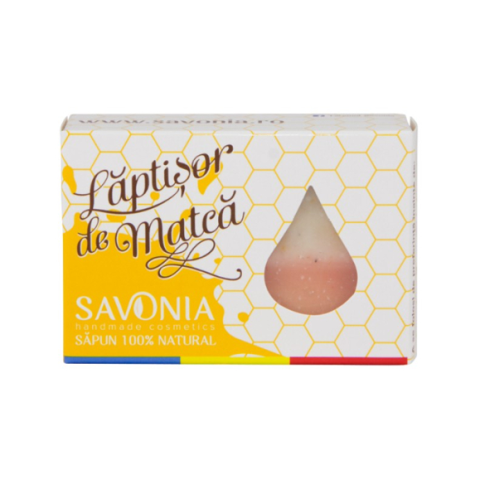 Sapun musetel & laptisor de matca 90gr - Savonia [1]