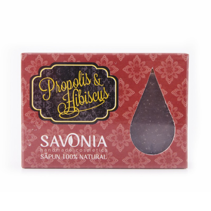 Sapun propolis&hibiscus 90gr - Savonia [1]