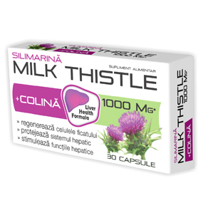 Milk thistle+colina 30cps - Zdrovit [1]