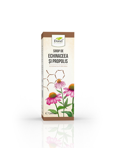 Sirop echinaceea si propolis 200ml - Dorel Plant [1]