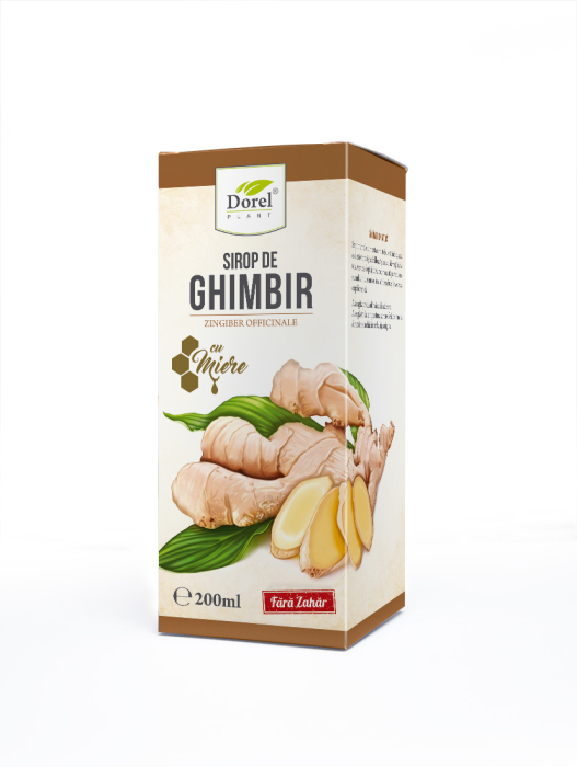 Sirop ghimbir+miere 200ml - Dorel Plant [1]