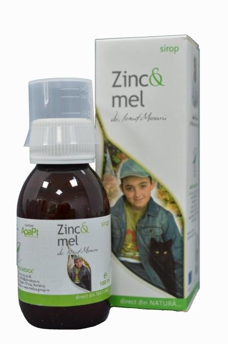 Zinc&mel sirop 100ml - Medica [1]