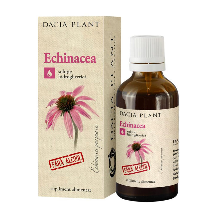 Tinctura echinacea fara alcool 50ml - Dacia Plant [1]