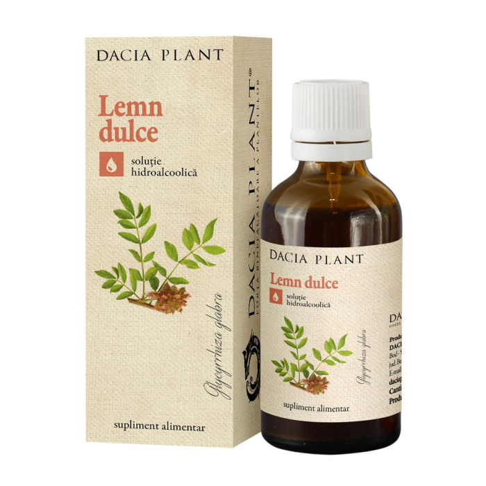Tinctura lemn dulce 50ml - Dacia Plant [1]