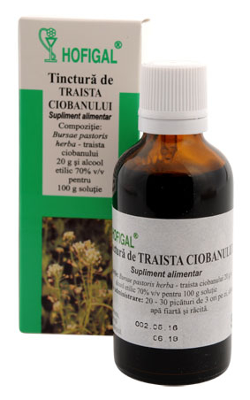 Tinctura traista ciobanului 50ml - Hofigal [1]
