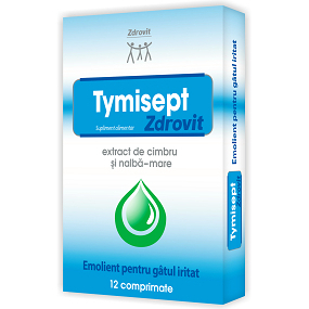 Tymisept 12cpr - Zdrovit [1]