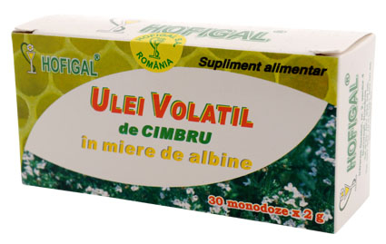 Ulei volatil de cimbru in miere 2gr*30mdz - Hofigal [1]