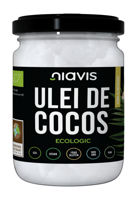 Ulei de cocos virgin ecologic (bio) 500ml/460gr - Niavis [1]